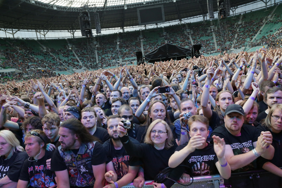 Iron Maiden we Wrocławiu