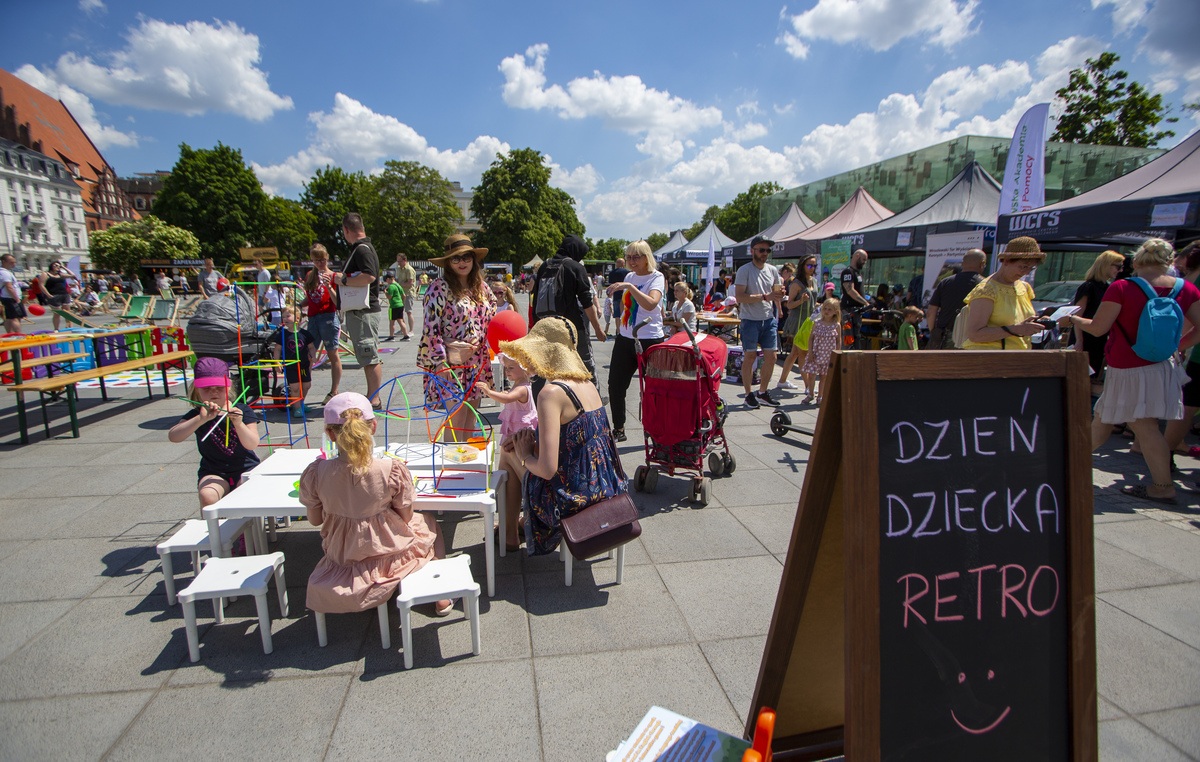 Grafika dotyczy programu Nasz Wrocław