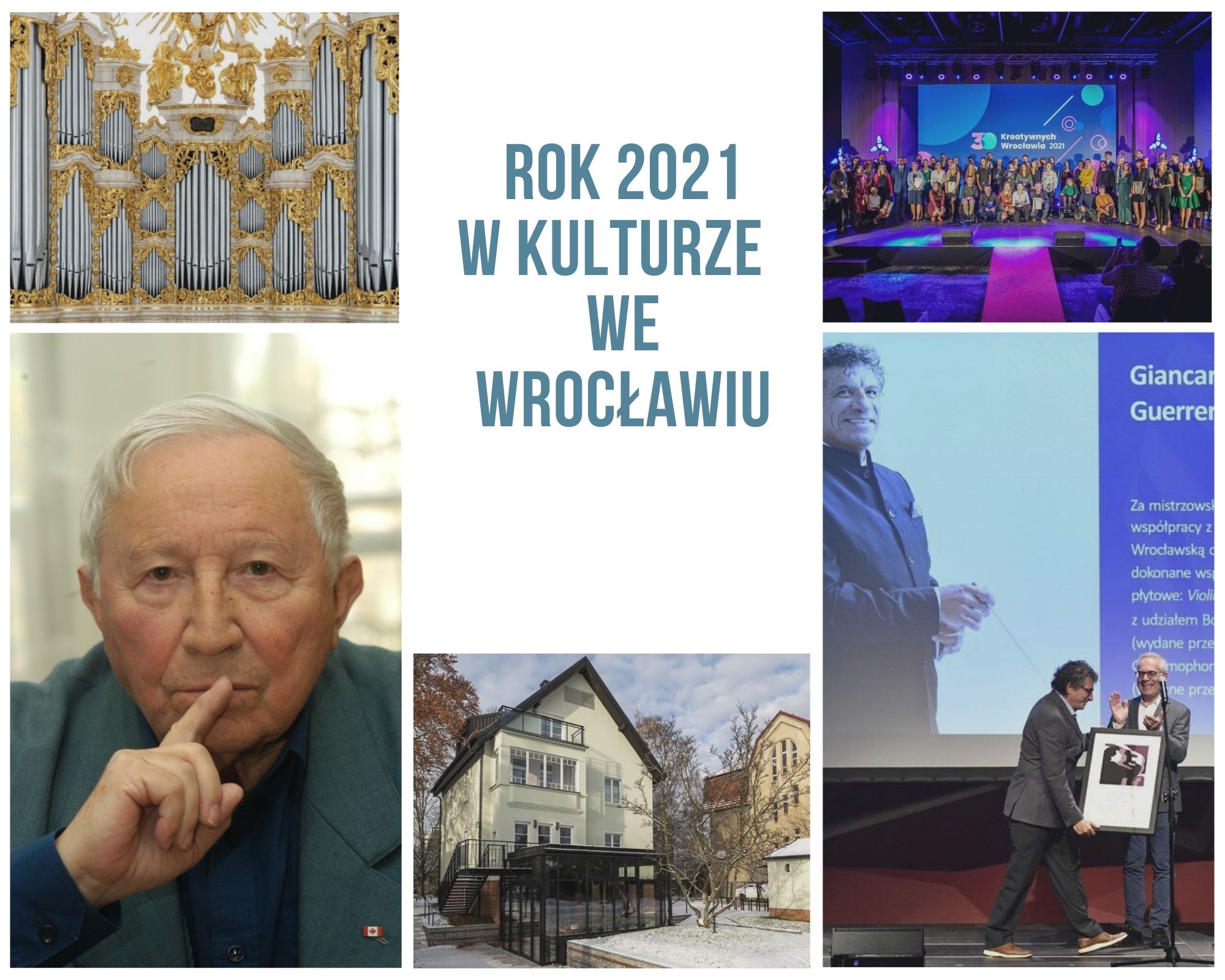 www.wroclaw.pl - Podsumowanie najważniejszych chwil ze świata kultury we Wrocławiu w 2021 roku. 