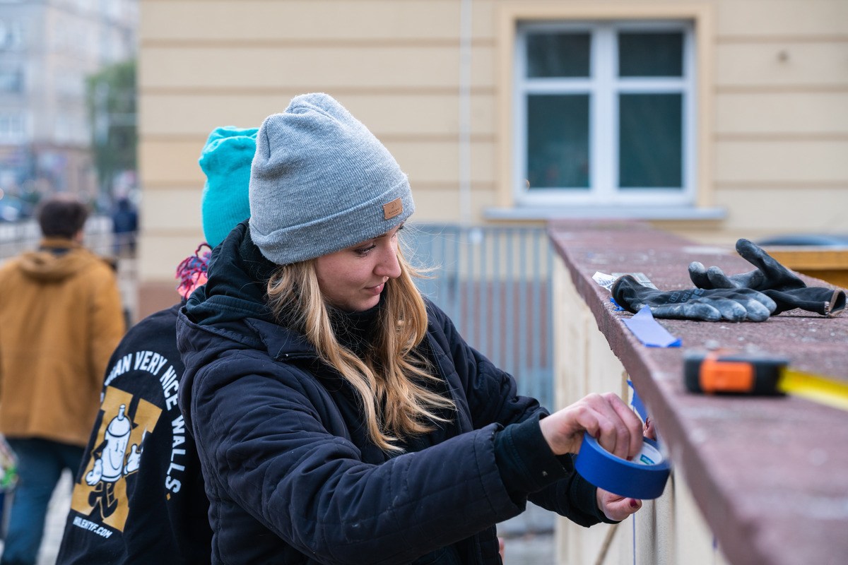 Mural powstał dzięki zaangażowaniu zespołu Dobrego Widoku/fot. Dobry Widok
