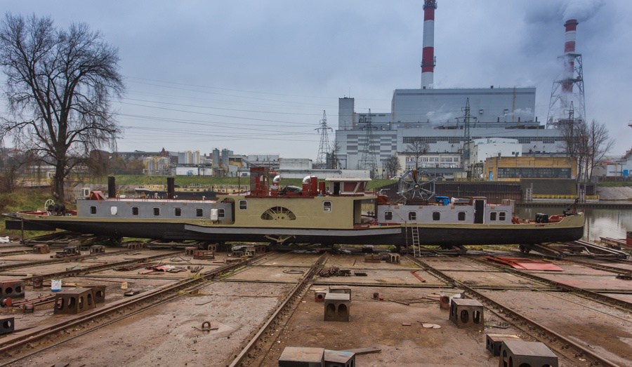 Bocznokołowiec „Lubecki” już na wodzie www.wroclaw.pl