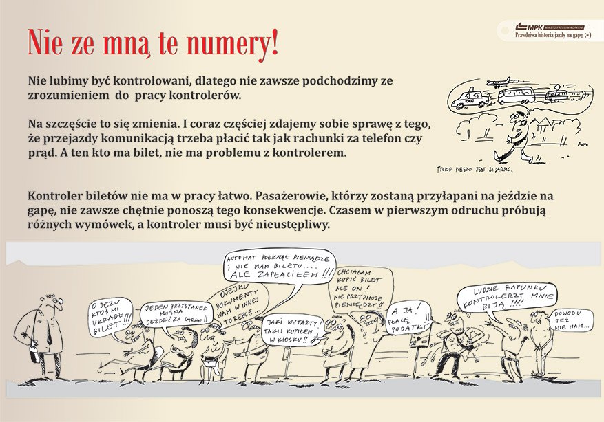 Nie ze mną te numery