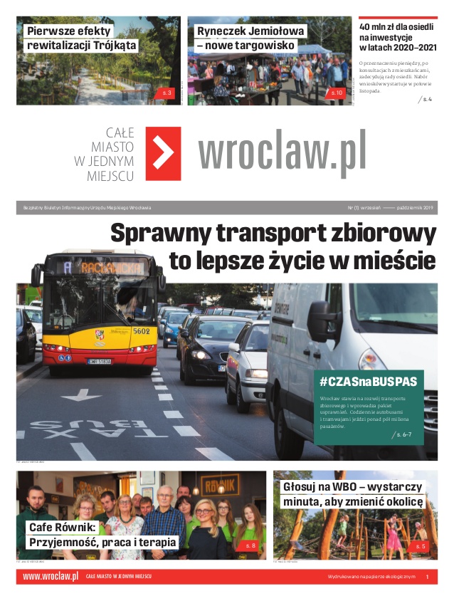 Zdjecie okładki biuletynu Wrzesień 1/2019