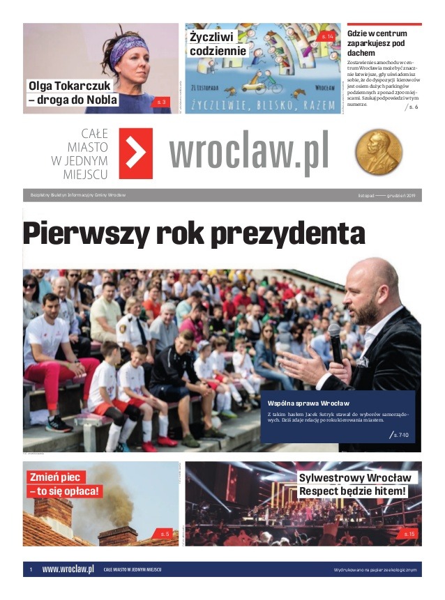 Zdjecie okładki biuletynu Listopad 2/2019