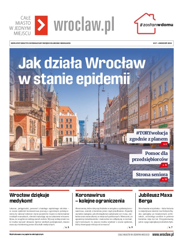 Zdjecie okładki biuletynu Kwiecień 4/2020