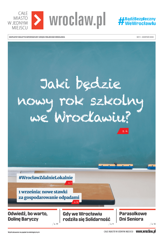 Zdjecie okładki biuletynu Sierpień 8/2020