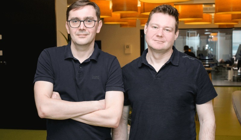 Od lewej strony: Konrad Weiske i Tomasz Bienkiewicz