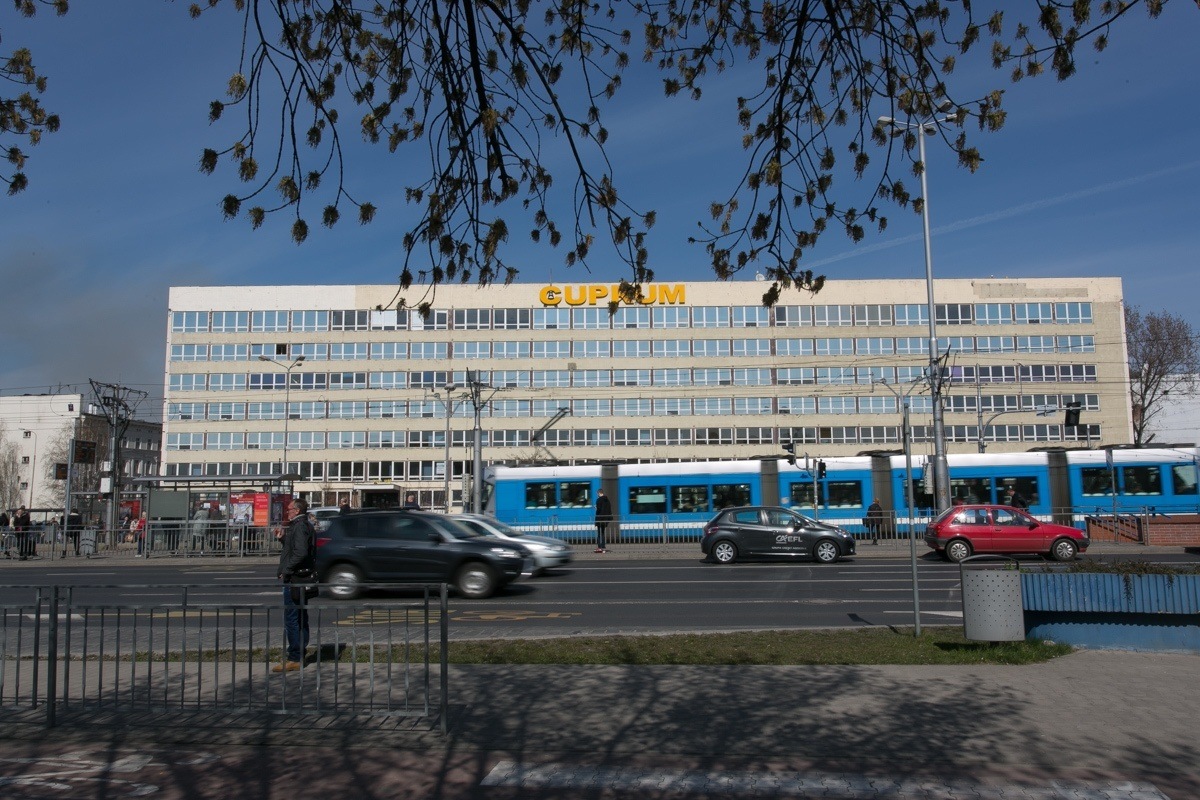 14 kwietnia 2015 r., ostatnie dni biurowca Cuprum