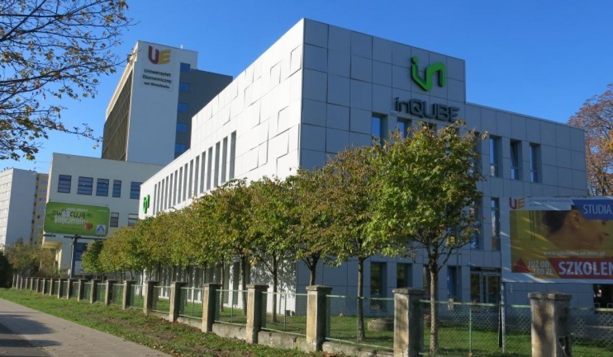 inQUBE Uniwersytecki Inkubator Przedsiębiorczości działający przy Uniwersytecie Ekonomicznym we Wrocławiu