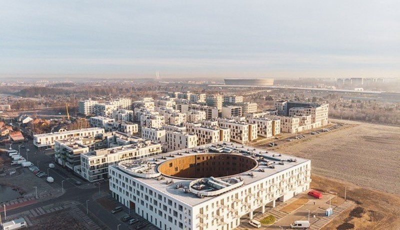 Budynek mieszkalny wielorodzinny z usługami, Nowe Żerniki