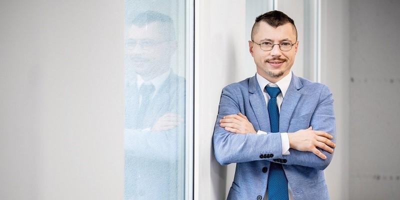 Dr Tomasz Kopyściański z Wyższej Szkoły Bankowej we Wrocławiu