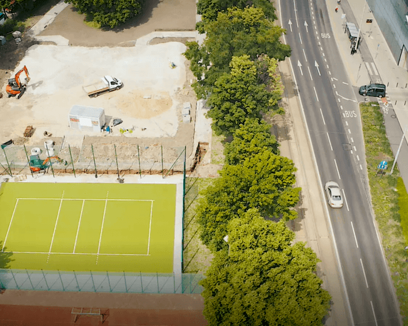 budowa skateparku przy Ślężnej