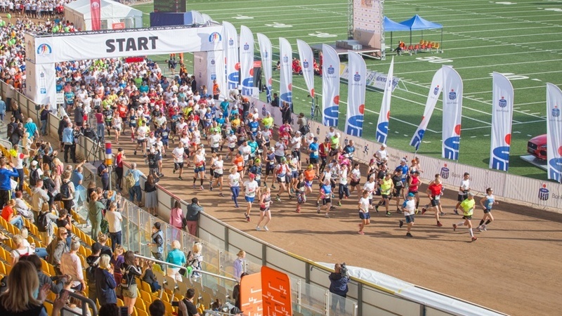 Start 36. PKO Wrocław Maratonu - wrzesień 2018 r.