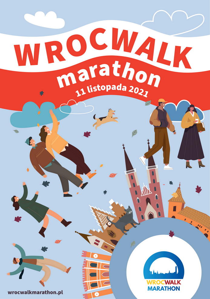 WrocWalk Marathon 2021 - plakat