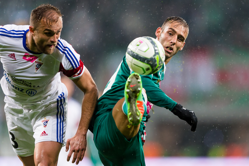 Mecz piłkarskiej ekstraklasy Śląsk Wrocław - Górnik Zabrze