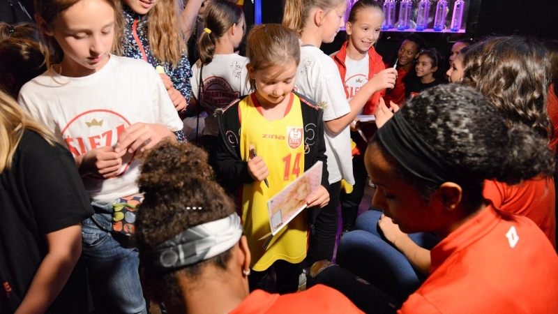 Koszykarki Ślęzy Wrocław zaprezentowały się kibicom przed nowym sezonem