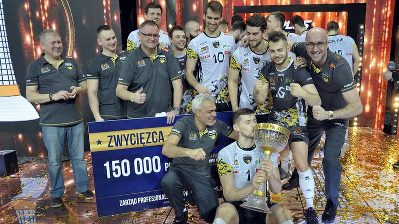 Siatkarze Trefla Gdańsk zdobyli we Wrocławiu drugi w historii klubu Puchar Polski, fot. Trefl Gdańsk/Facebook