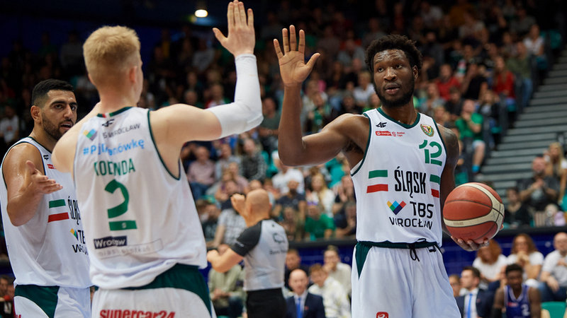 Koszykarze Śląska Wrocław w środę 20 października rozpoczną w hali Orbita zmagania w EuroCup, fot. WKS Śląsk Wrocław