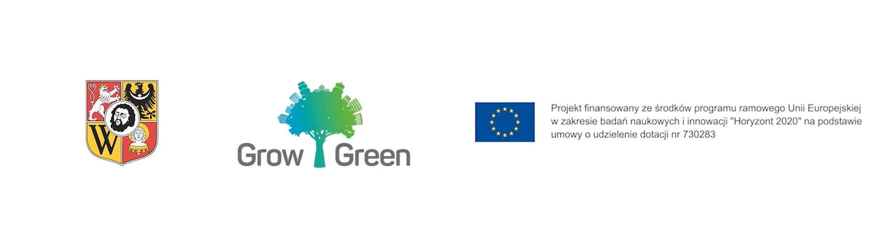 Logotyp unijny projektu GrowGreen