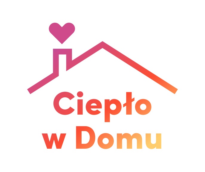 Logo programu Ciepło w domu