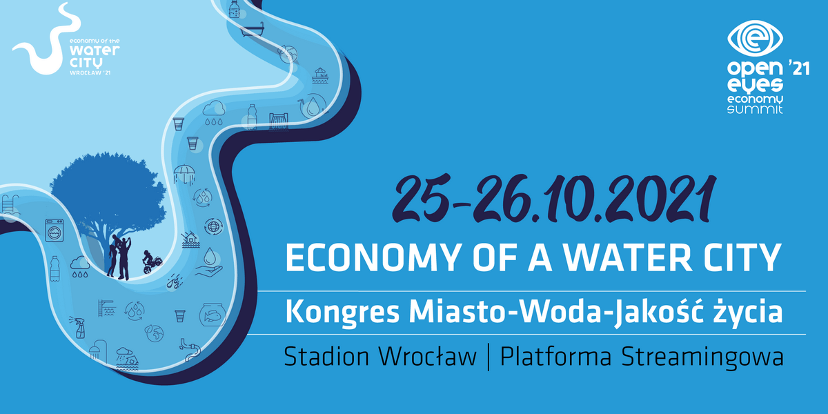 Kongres Miasto – Woda – Jakość Życia 25-26 października na Stadionie Wrocław